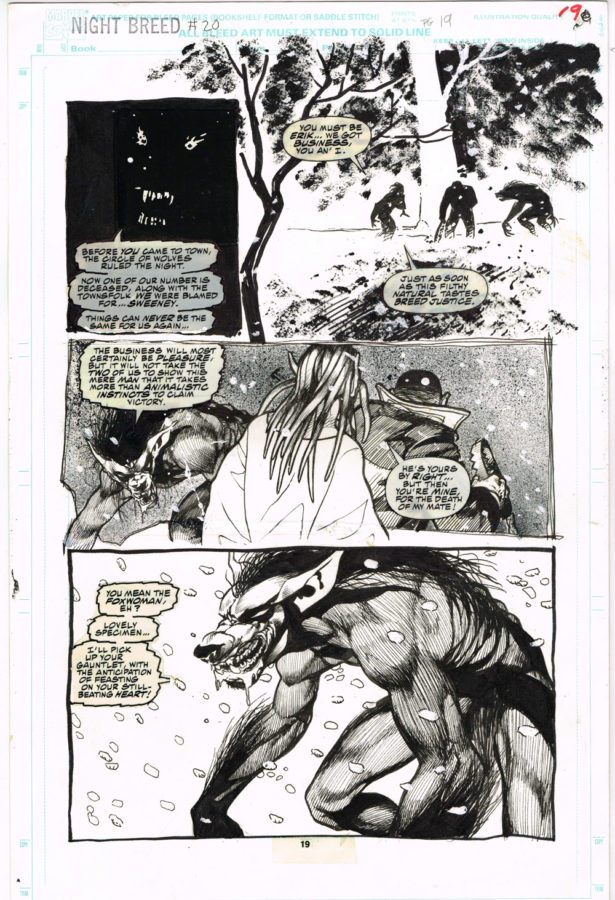 Night Breed Marvel Comics/Epic 1992/93