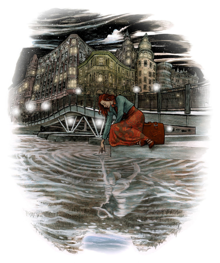 Album art for 'Mirage' by Montreal Jazz band Le Trio BBQ