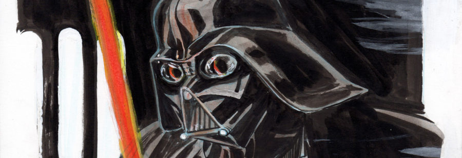 Darth Vader Sketch, my first!